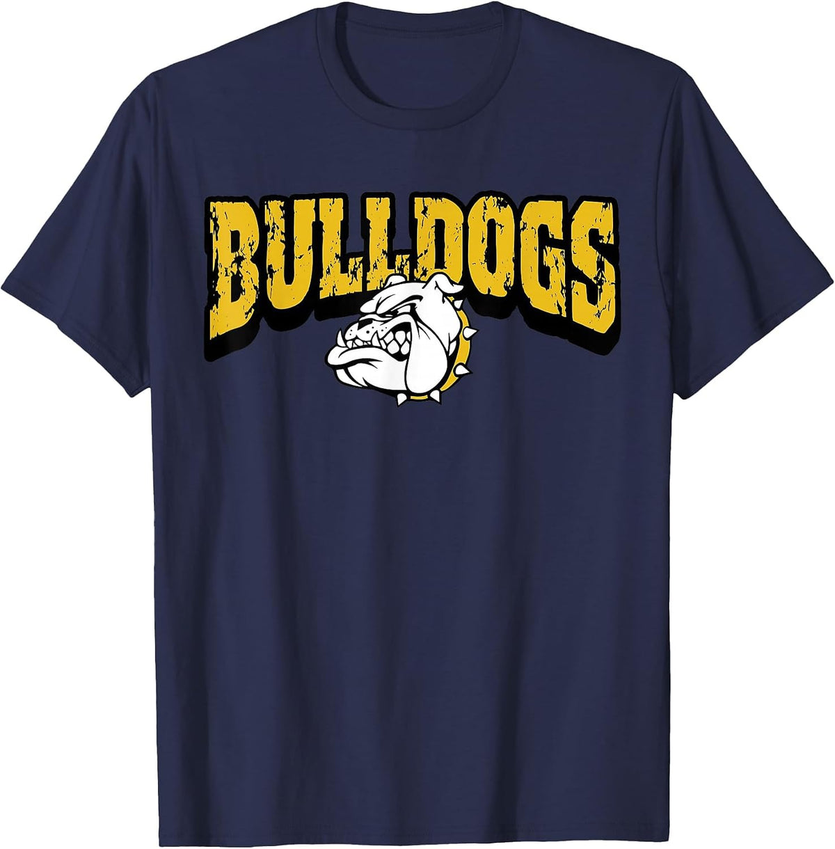 Bulldogs Back to School Spirit GY T-Shirt - Navy Blue