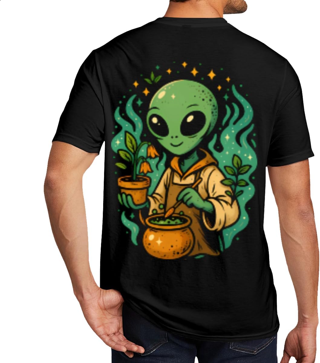T-Shirts,Cosmic Apothecary Beyond, Cotton Tees Men Women - Cosmic Apothecary Beyond