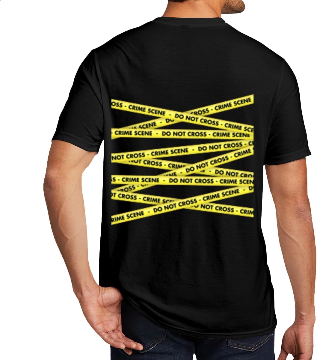 T-Shirts,Cosmic Apothecary Beyond, Cotton Tees Men Women - Crime Scene Do Not Pass
