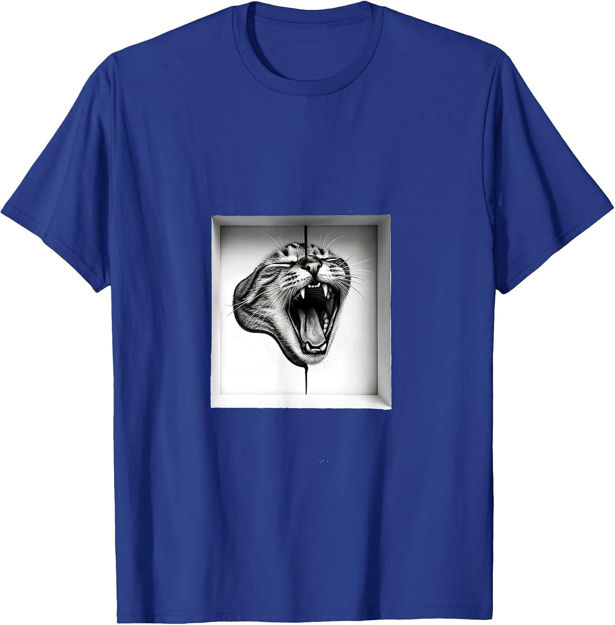 Schrödinger Cat Quantum Physics Humor Science Enthusiast T-Shirt - Royal Blue