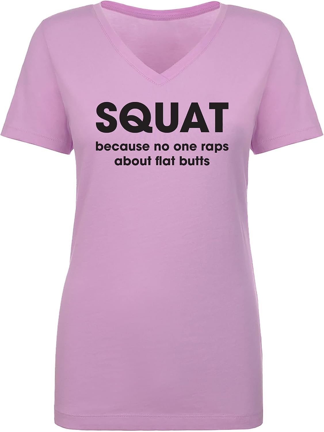zerogravitee Squat Women's V-Neck Tee - Lilac