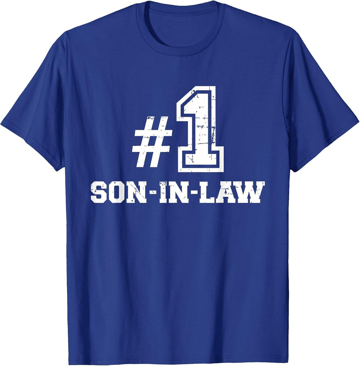 Best Son in Law in the World T-Shirt - Royal Blue