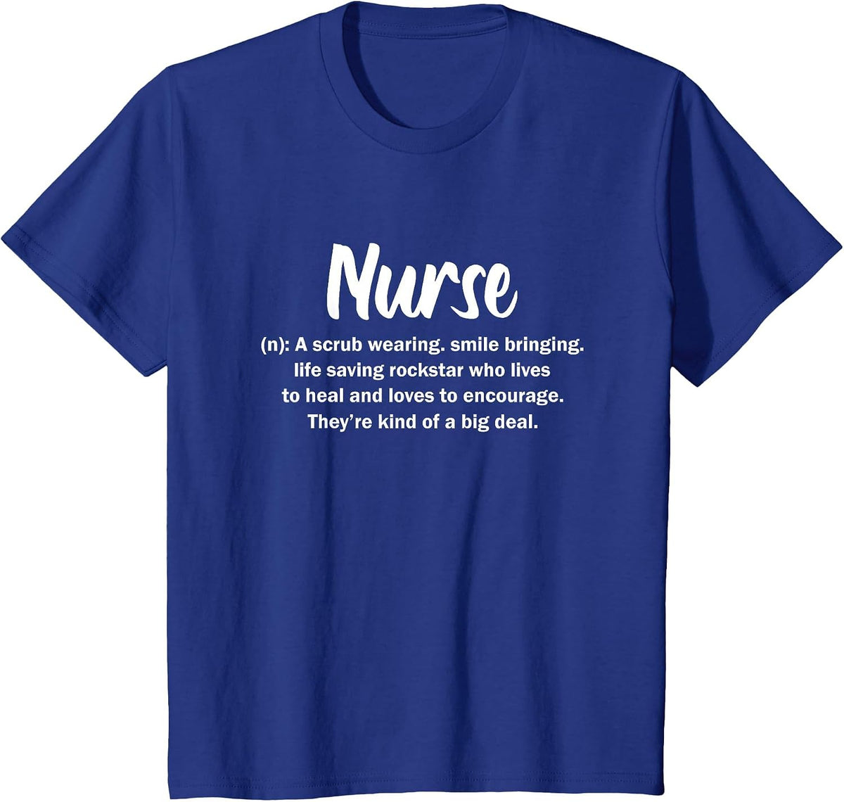 Nurse Funny Definition T-Shirt - Royal Blue