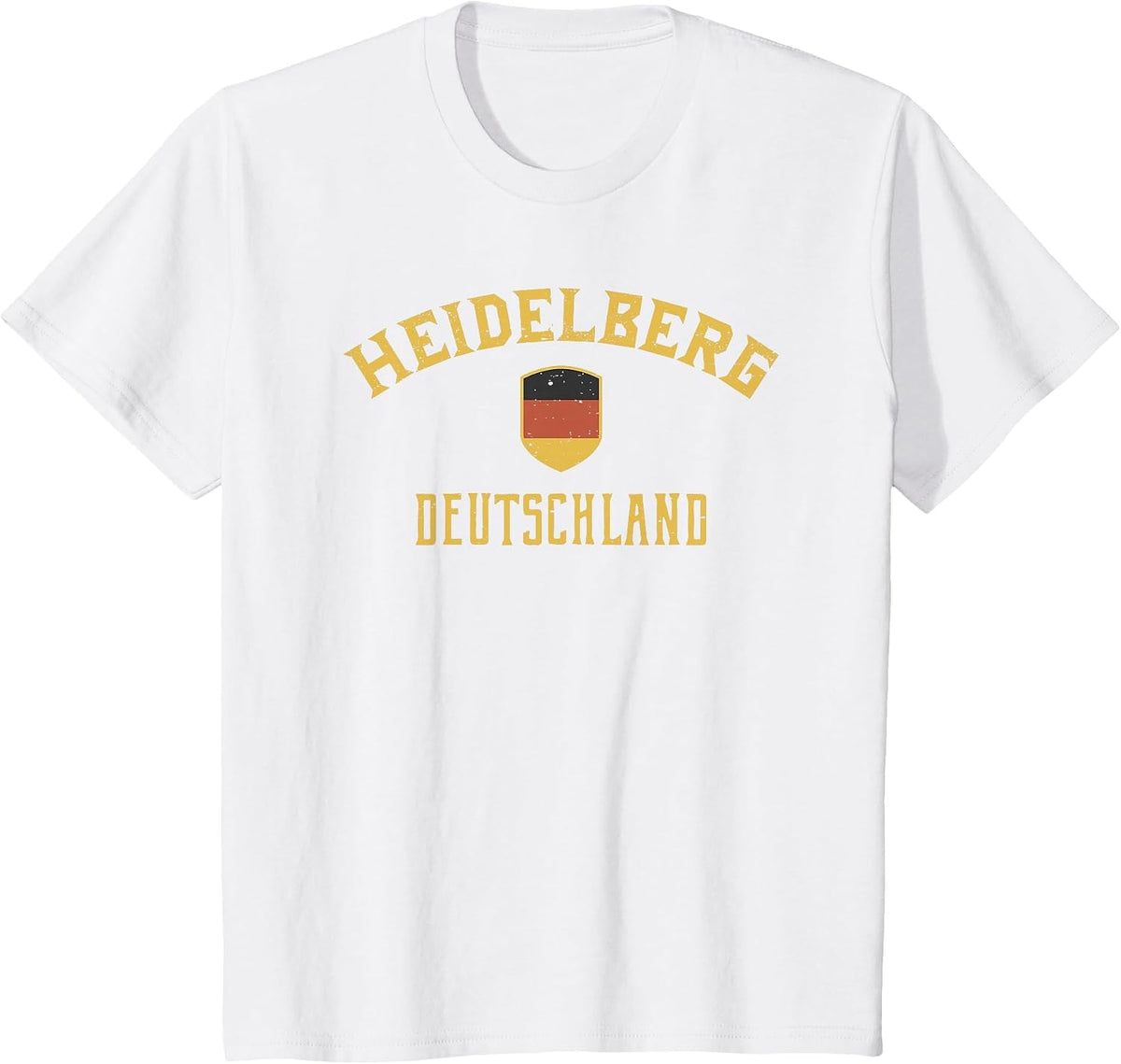 Heidelberg Germany T-Shirt - Heidelberg Deutschland Tee T-Shirt - White