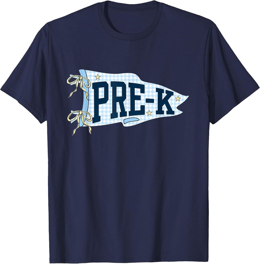 Pre-K Teacher Pre-K Team Elementary School Teacher T-Shirt - Navy Blue