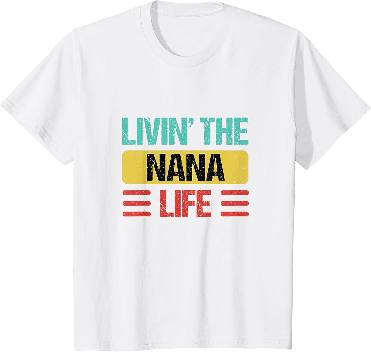 Nana Name T-Shirt - White