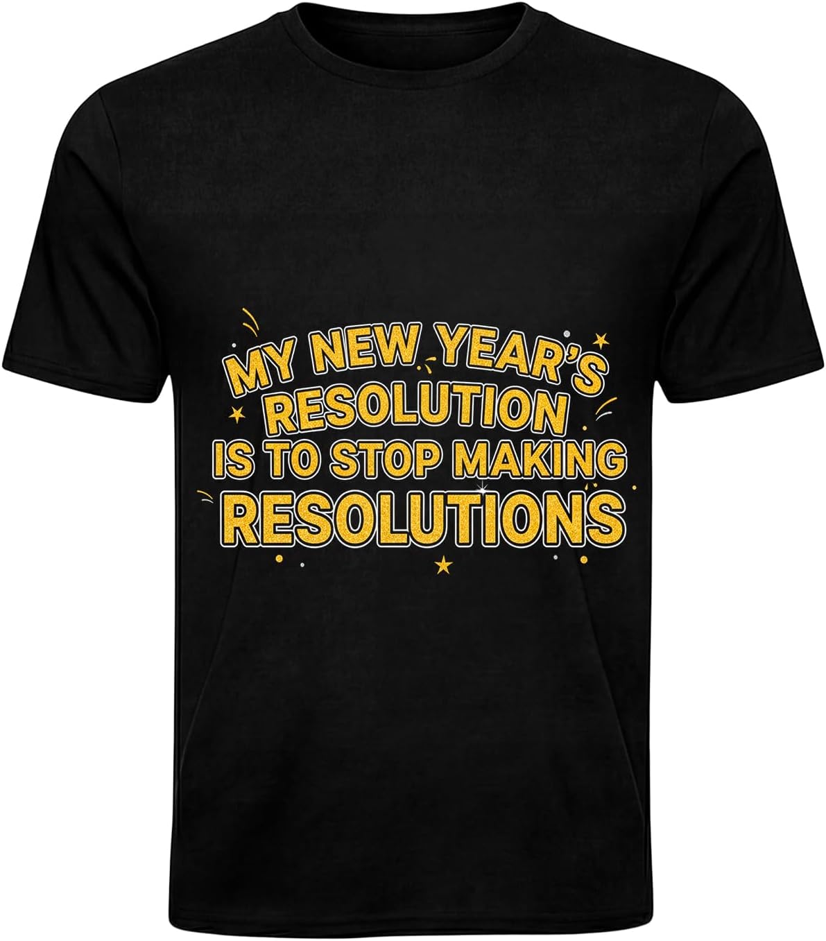 New Year 2025 Shirt Classic Unisex Crewneck Shirt - Comfortable, Durable Black, White, Grey, and More Colors, Perfect Winter