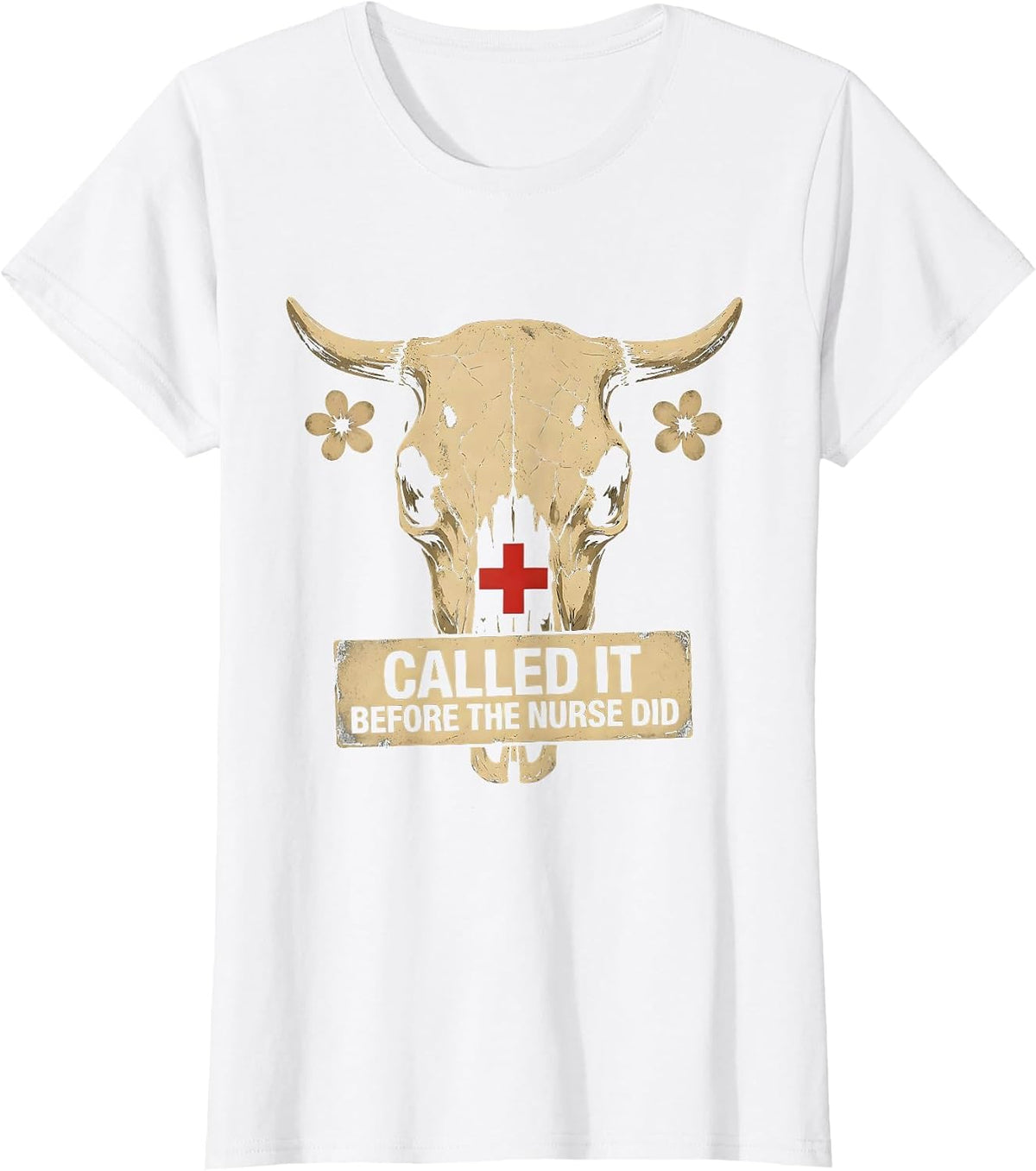 Called It Before The Nurse Did School Nurse Design T-Shirt - White