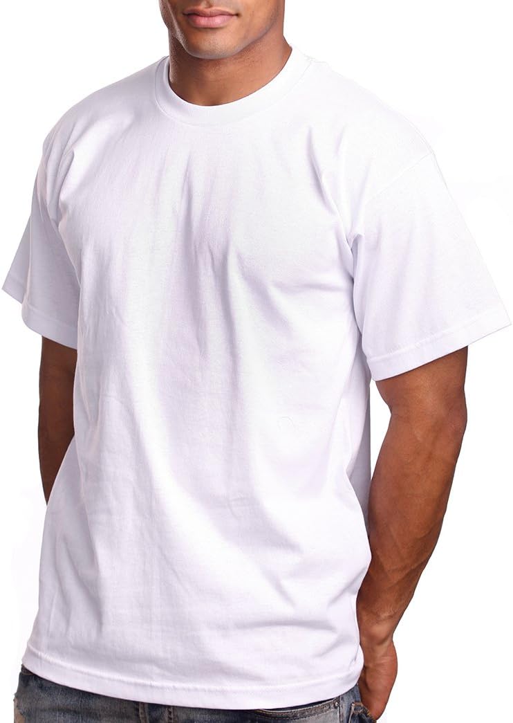 PRO 5 Athletics Mens Short Sleeve T-Shirt - White