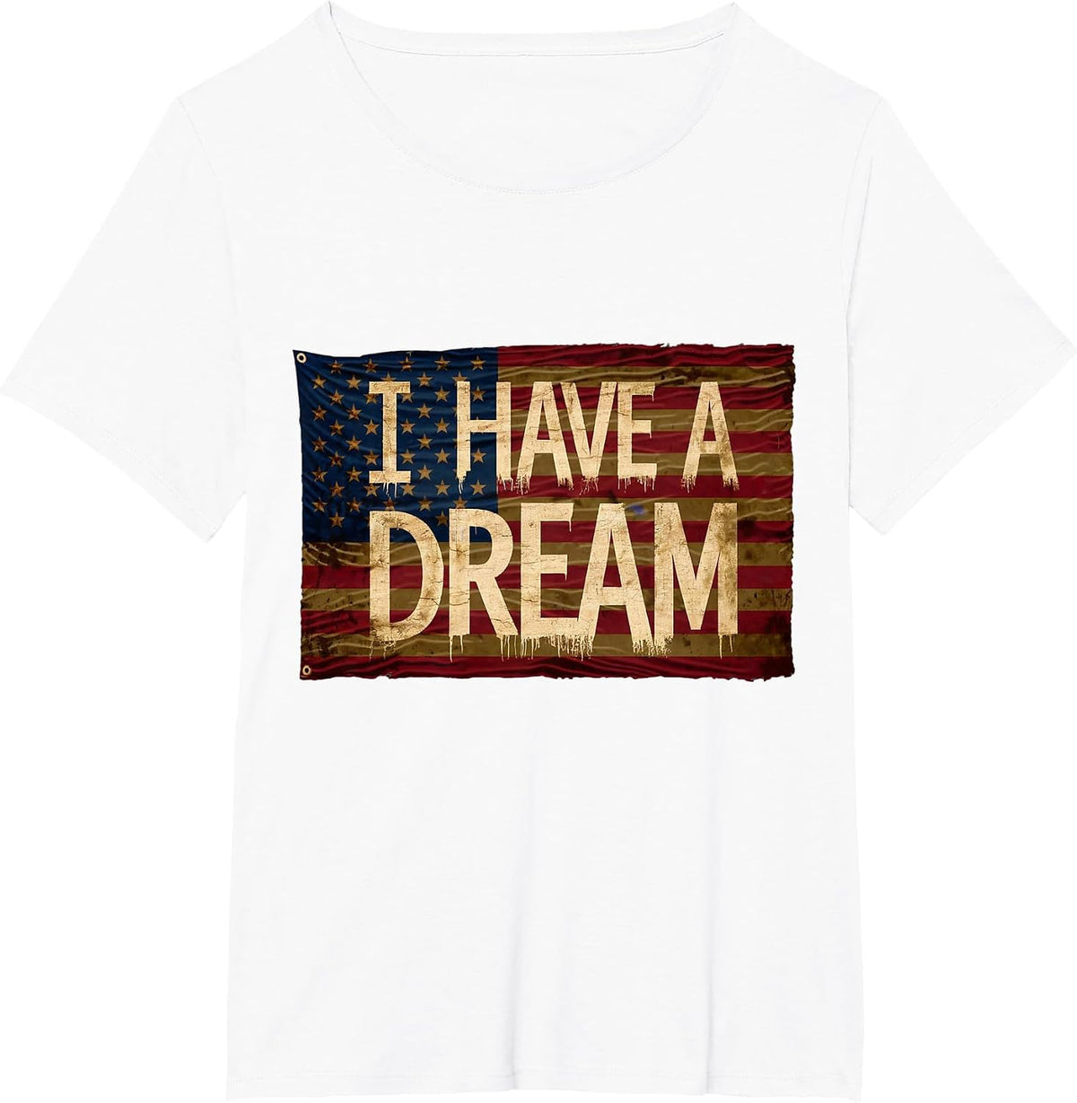 I Have A Dream Martin Luther King Jr Day T-Shirt - White