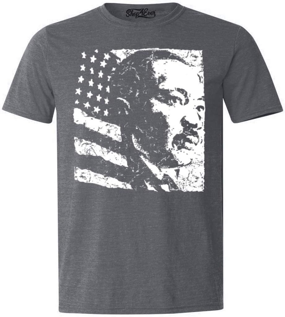 Martin Luther King Jr. American History Icon T-Shirt - Dark Heather
