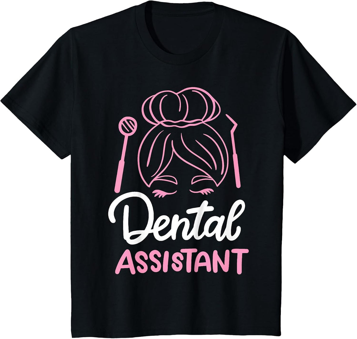 Dental Assistant T-Shirt - Black