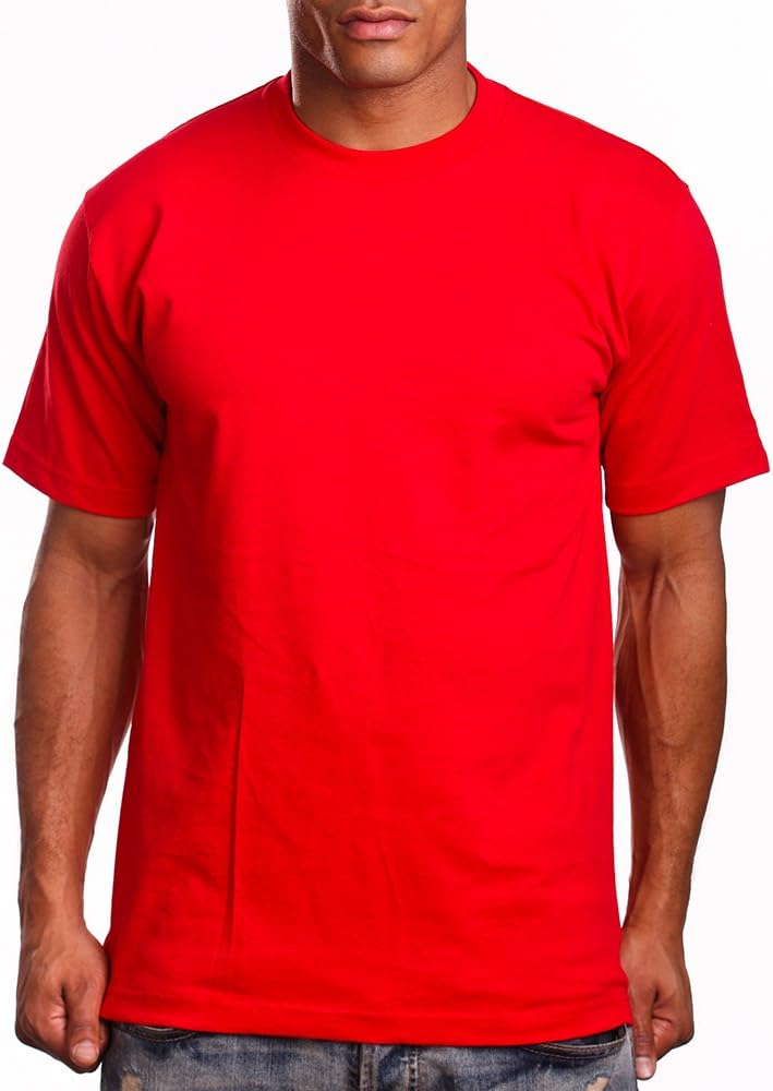 PRO 5 Athletics Mens Short Sleeve T-Shirt - Red