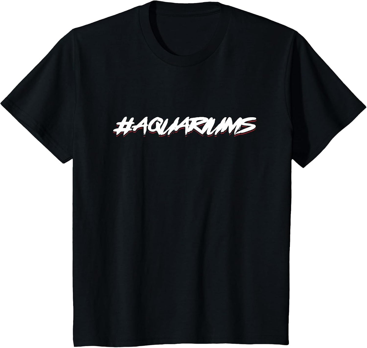 Aquarium Technician Aquaskaper Fish Care T-Shirt - Black
