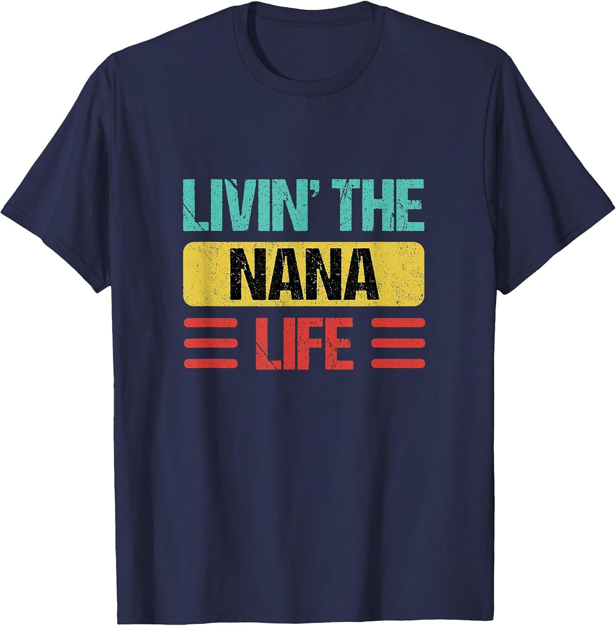 Nana Name T-Shirt - Navy Blue