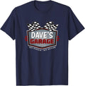 Dave's Garage T-Shirt Funny Car Guy -My Tools My Rules T-Shirt - Navy Blue