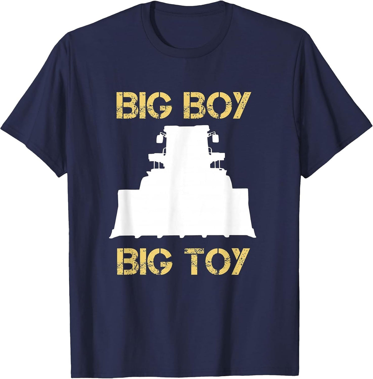 Men - Big Boy Big Toy Toys for Men T-Shirt - Navy Blue