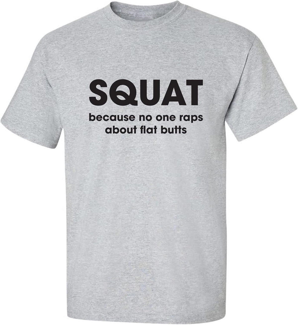zerogravitee Squat Adult Short Sleeve T-Shirt - Sport Grey