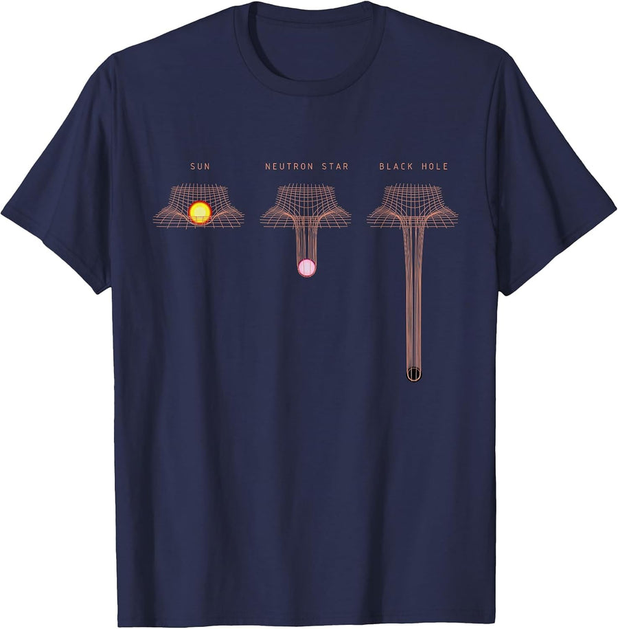 Sun Astrophysics Astronomy Astronomer Constellation T-Shirt - Navy Blue