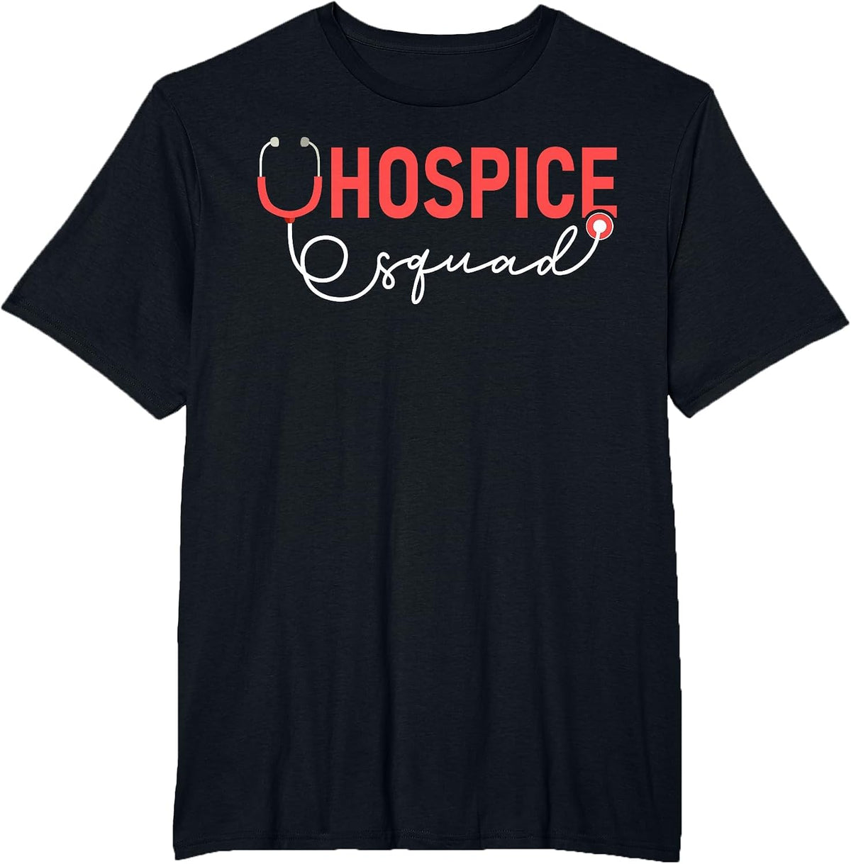 Hospice Squad Hospice Nurse Aide T-Shirt - Black