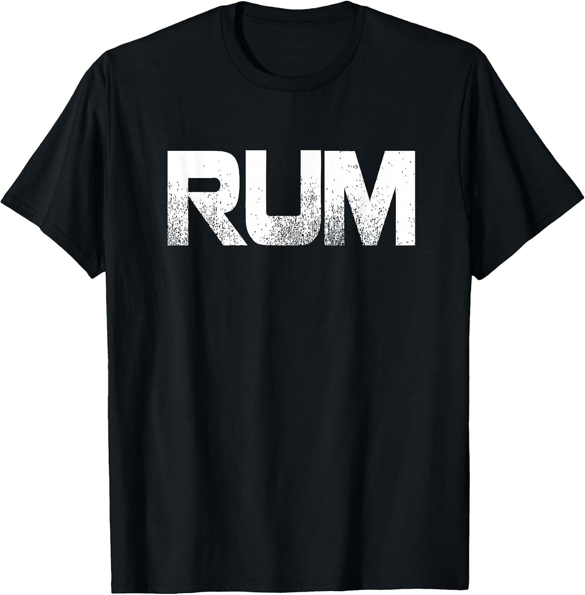 Rum T-Shirt for Rum Drinkers Halloween Couples Costume Cola T-Shirt - Black