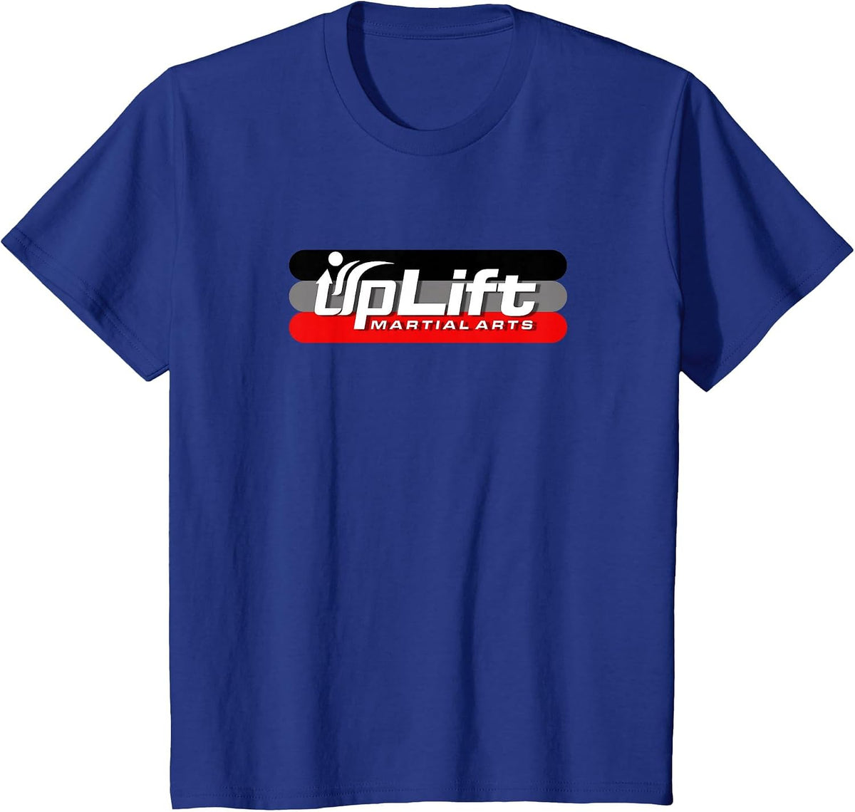 Uplift Martial Arts Logo 3 Colors T-Shirt - Royal Blue