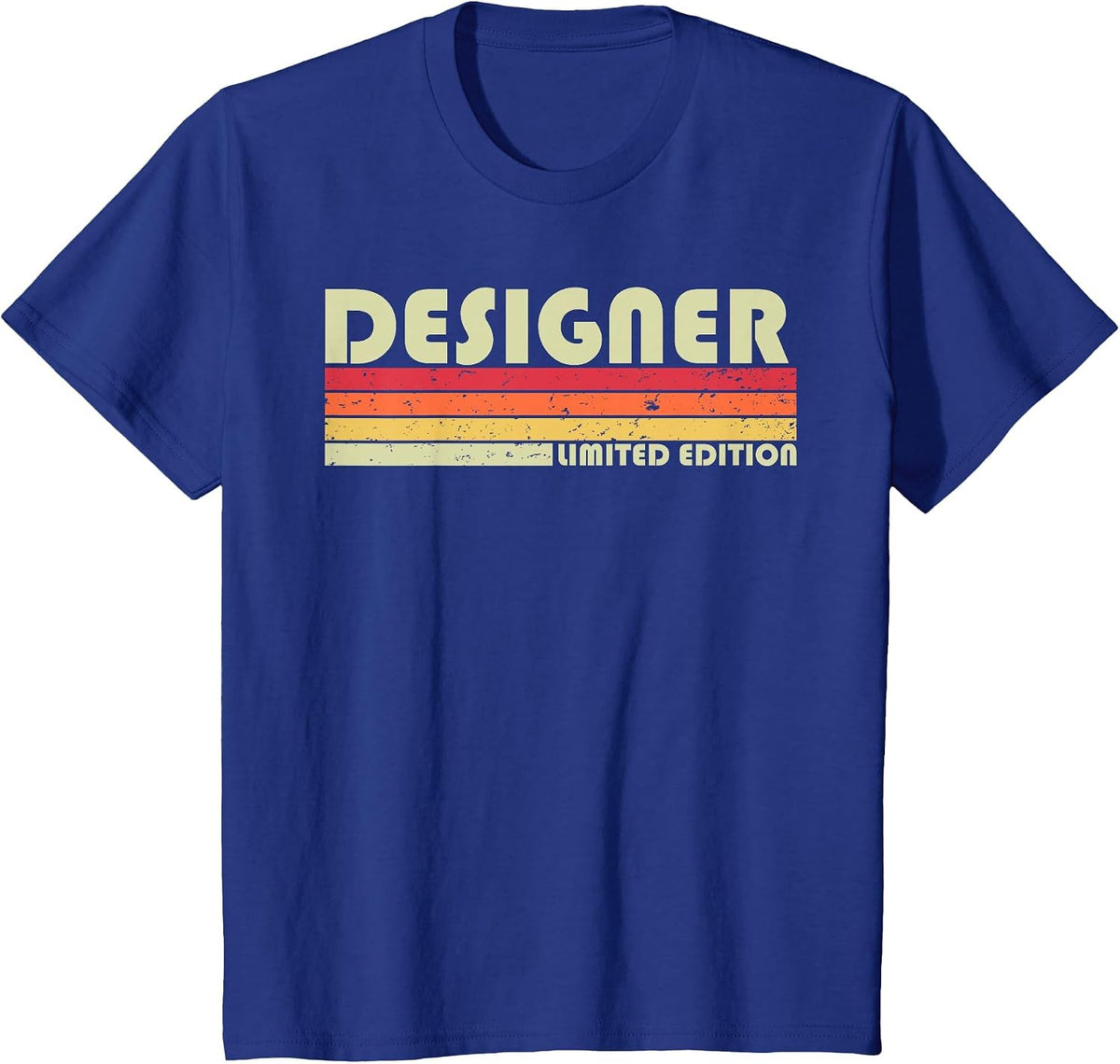 Designer Funny Job Title Profession Birthday Worker Idea T-Shirt - Royal Blue
