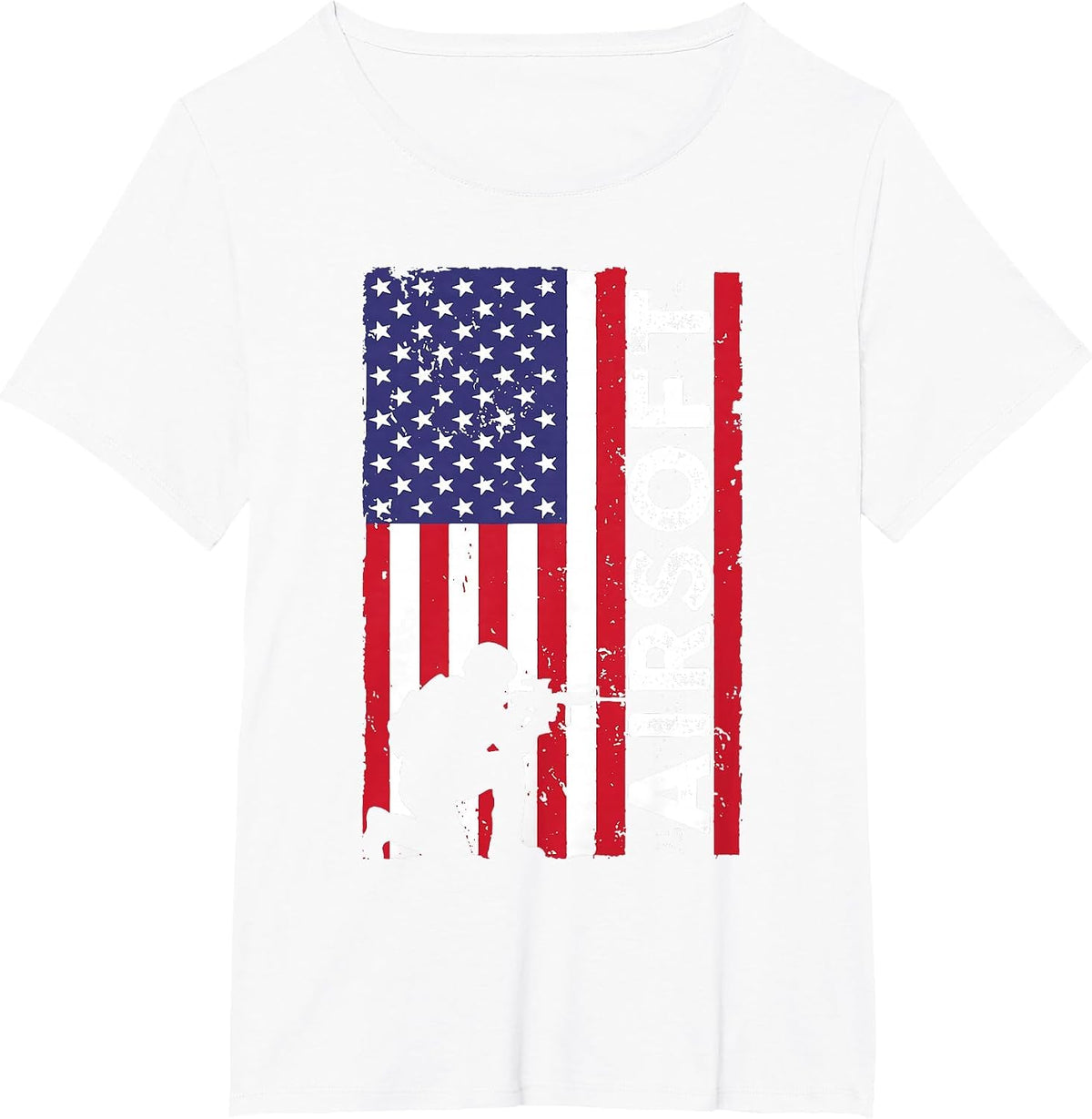 Cute Airsoft Art for Men Women Kids Airsoft Player Airsofter T-Shirt - White