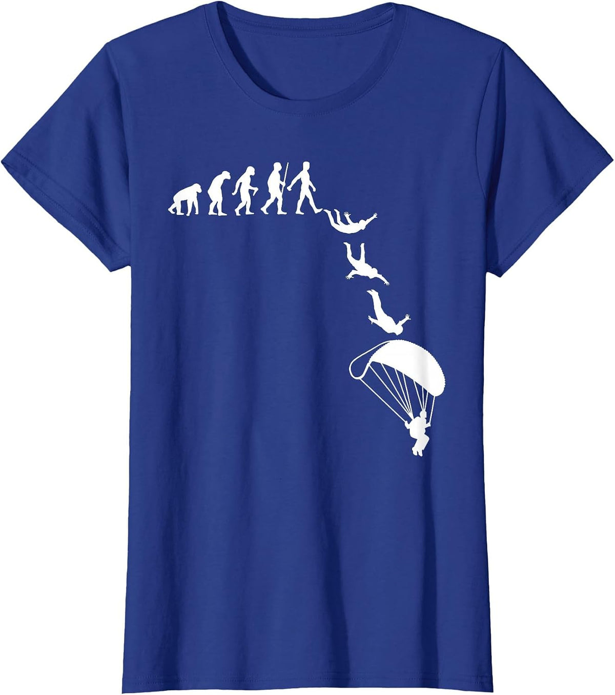 Cool Skydive Design for Men Women Skydiver Skydiving Lovers T-Shirt - Royal Blue
