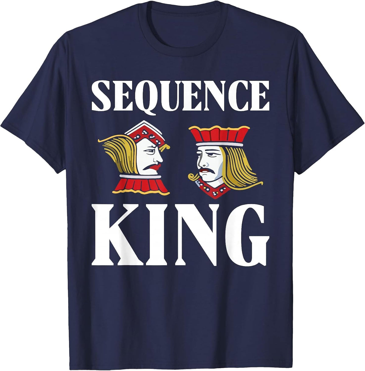 Sequence Legend Lover Player Tournament Card Game Sequence T-Shirt - Navy Blue