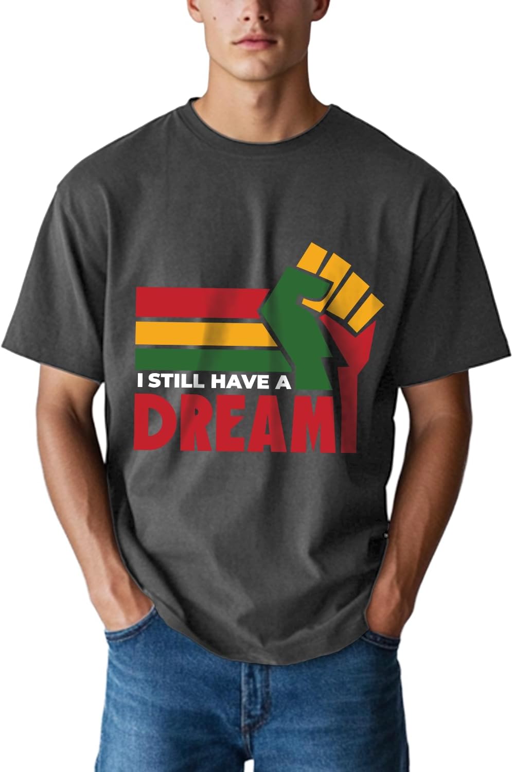 Martin Luther King Black History Month Shirts for Women and Men African American MLK I Have a Dream T-Shirt Tops Graphic Tee