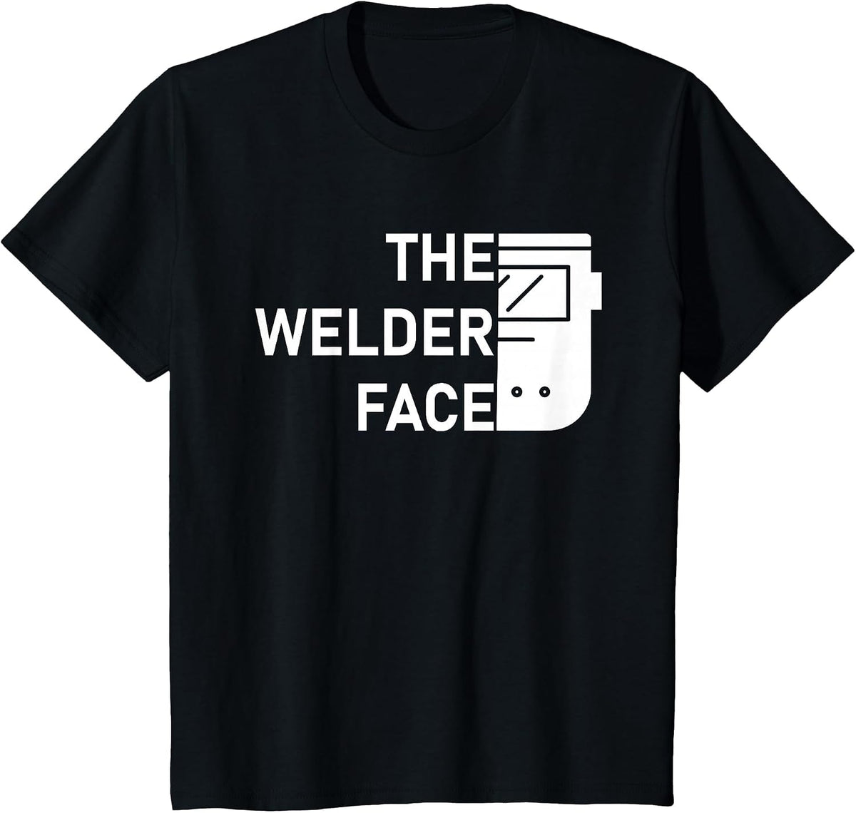 The Welder Face T-Shirt - Black