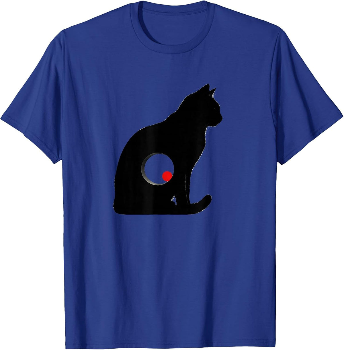 Schrödingers Cat Quantum Physics Nerd Humor T-Shirt - Royal Blue
