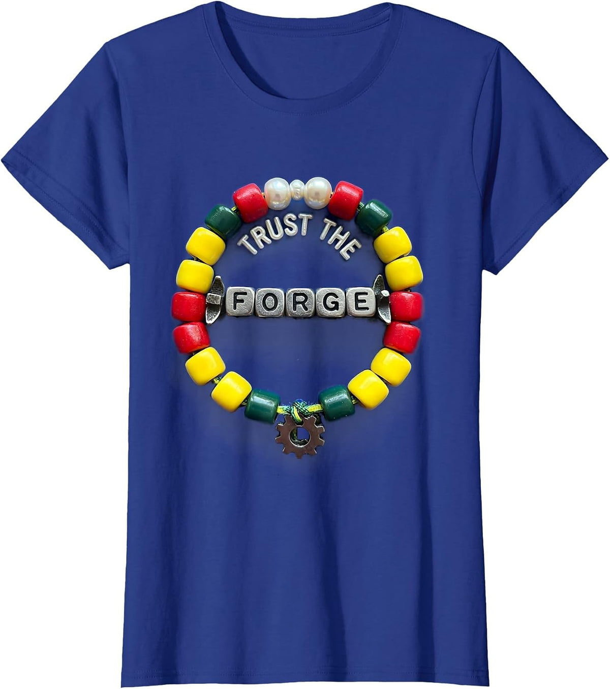 Women's Trust the Forge Valley Forge Automotive Design T-Shirt - Royal Blue