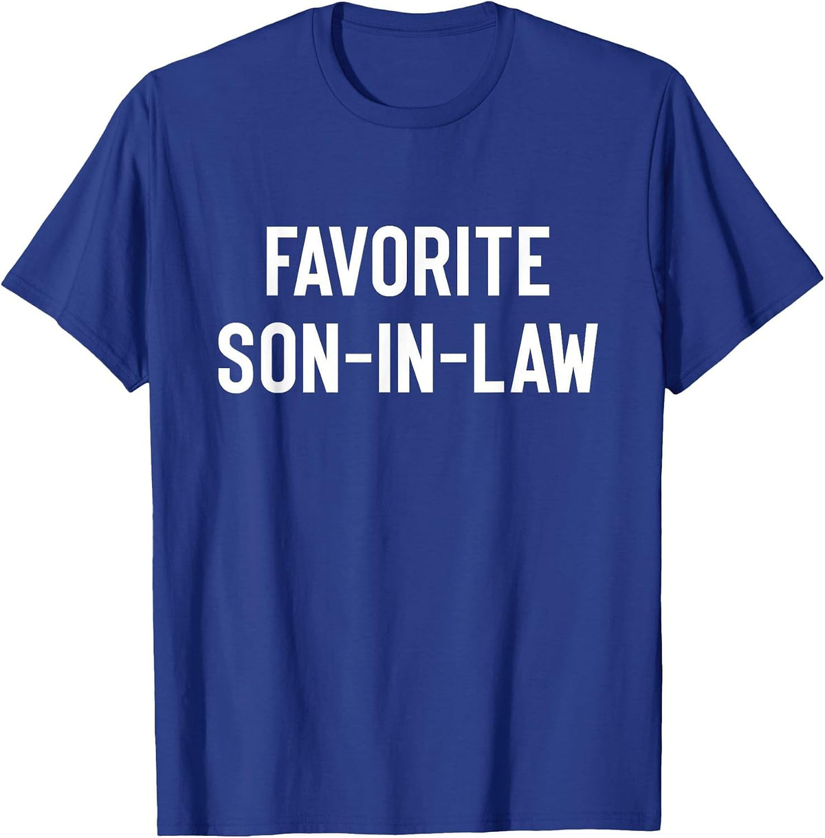 Favorite Son-in-Law T-Shirt - Royal Blue
