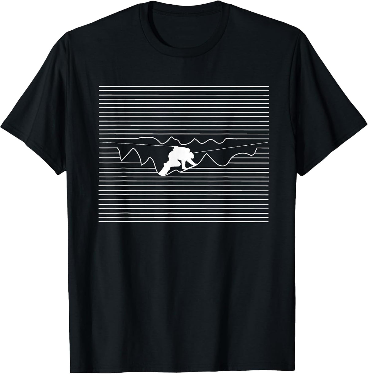 Caving Design for a Cave Explorer T-Shirt - Black