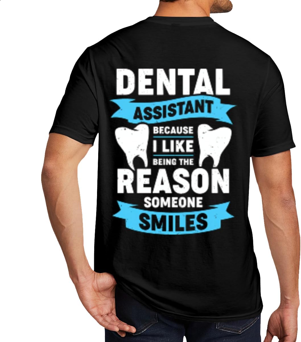 T-Shirts,Cosmic Apothecary Beyond, Cotton Tees Men Women - Dental Assistant