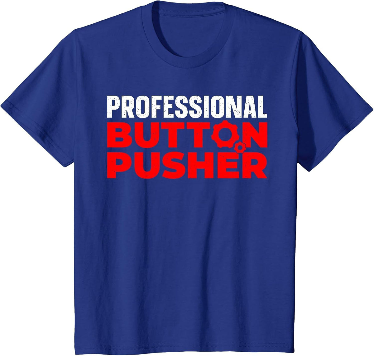 Machinist Art for Men Women CNC Machine Operator Machinist T-Shirt - Royal Blue