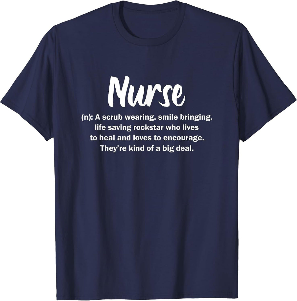 Nurse Funny Definition T-Shirt - Navy Blue