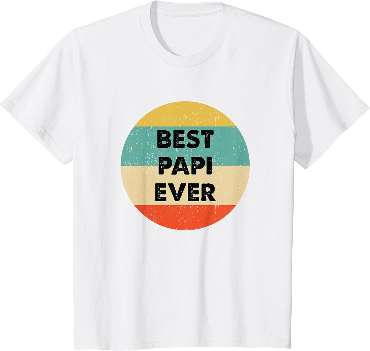 Best Papi Ever T-Shirt - White