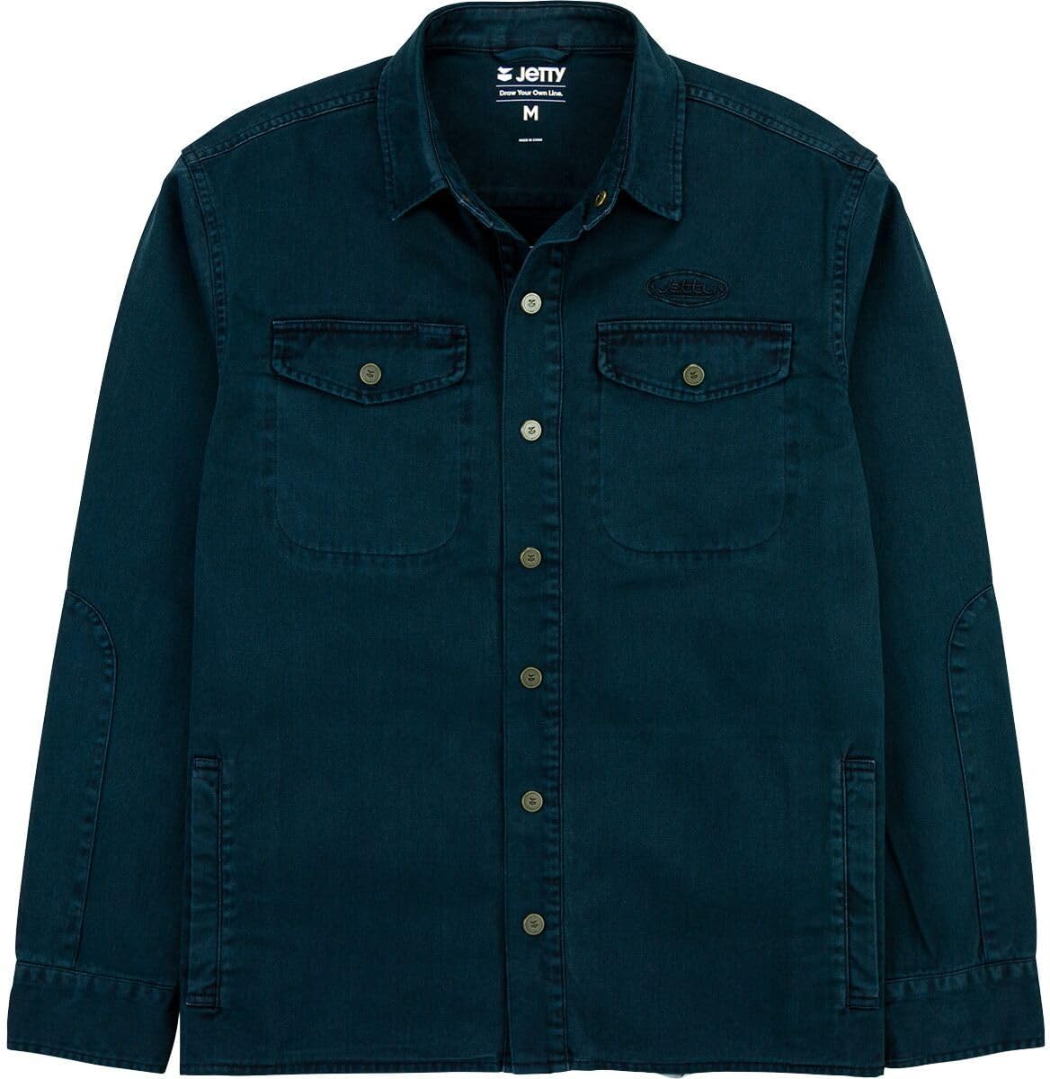 McCaffrey Long Sleeve Work Shirt - Navy - Navy