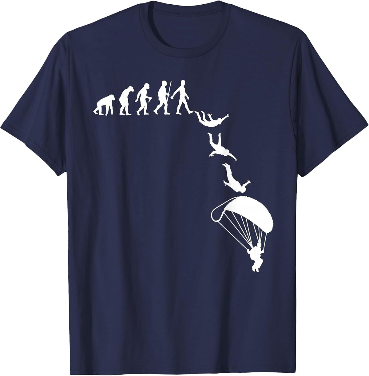 Cool Skydive Design for Men Women Skydiver Skydiving Lovers T-Shirt - Navy Blue