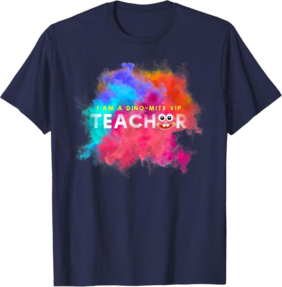 VIPkid Dino Mite Explosion T-Shirt - Navy Blue