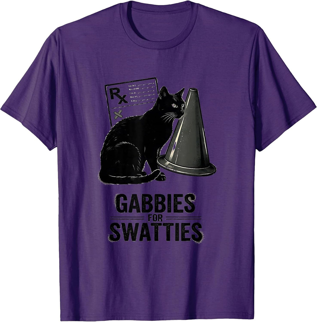 Men's Gabbies For Swatties Funny Vet Tech Veterinary Medicine T-Shirt - Purple