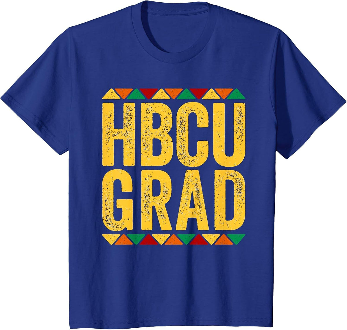HBCU Grad Shirt Historical Black College Graduate Alumni T-Shirt - Royal Blue