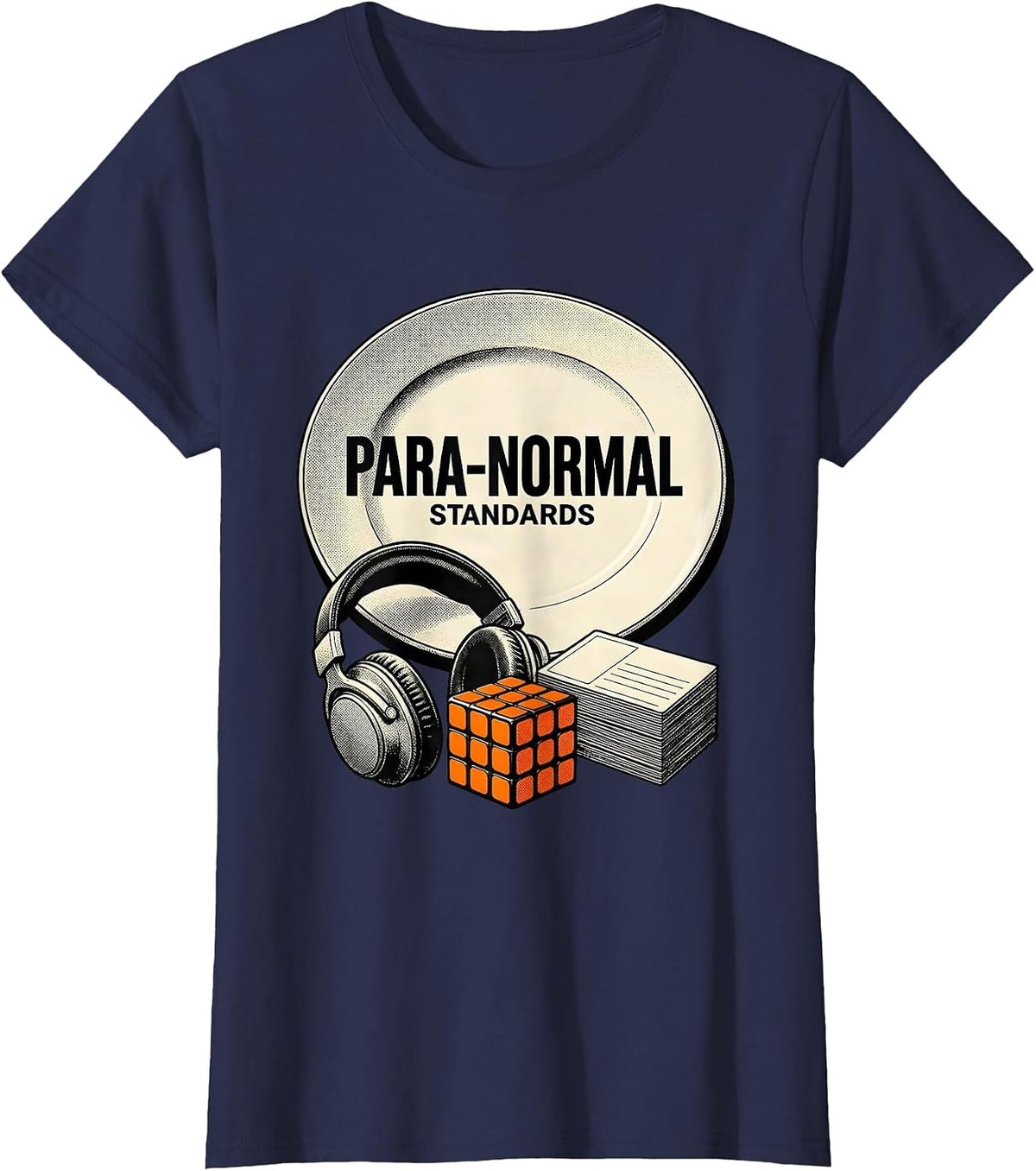 Women's Para-Normal Standards Funny Paraprofessional Goose SPED T-Shirt - Navy Blue