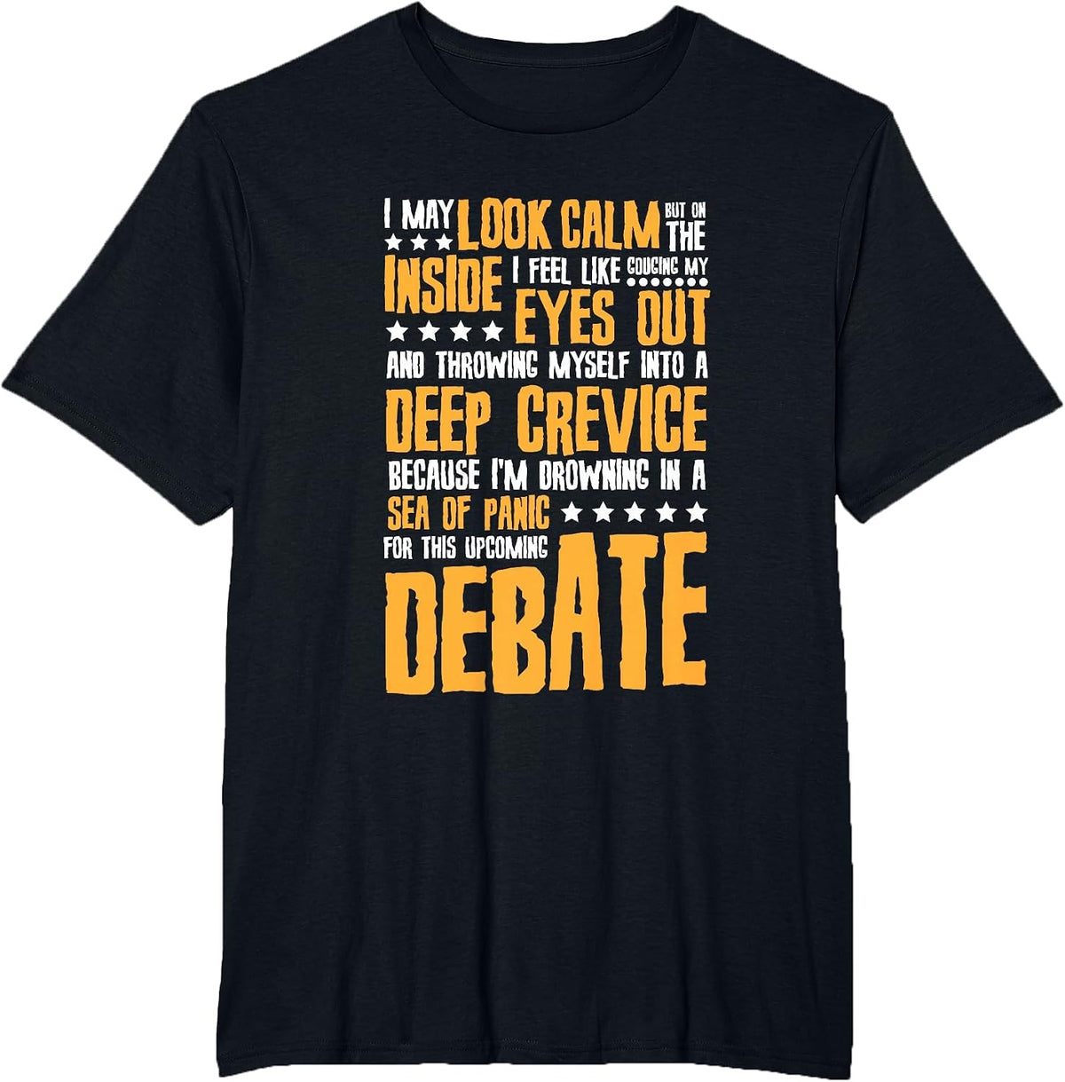 Topicality College Debaters Speech High School Debate Team T-Shirt - Black