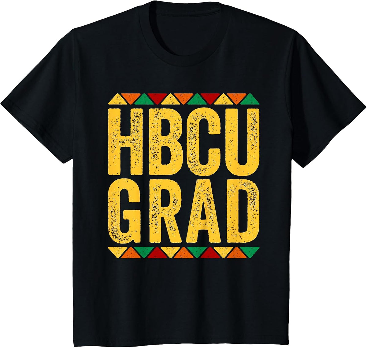 HBCU Grad Shirt Historical Black College Graduate Alumni T-Shirt - Black
