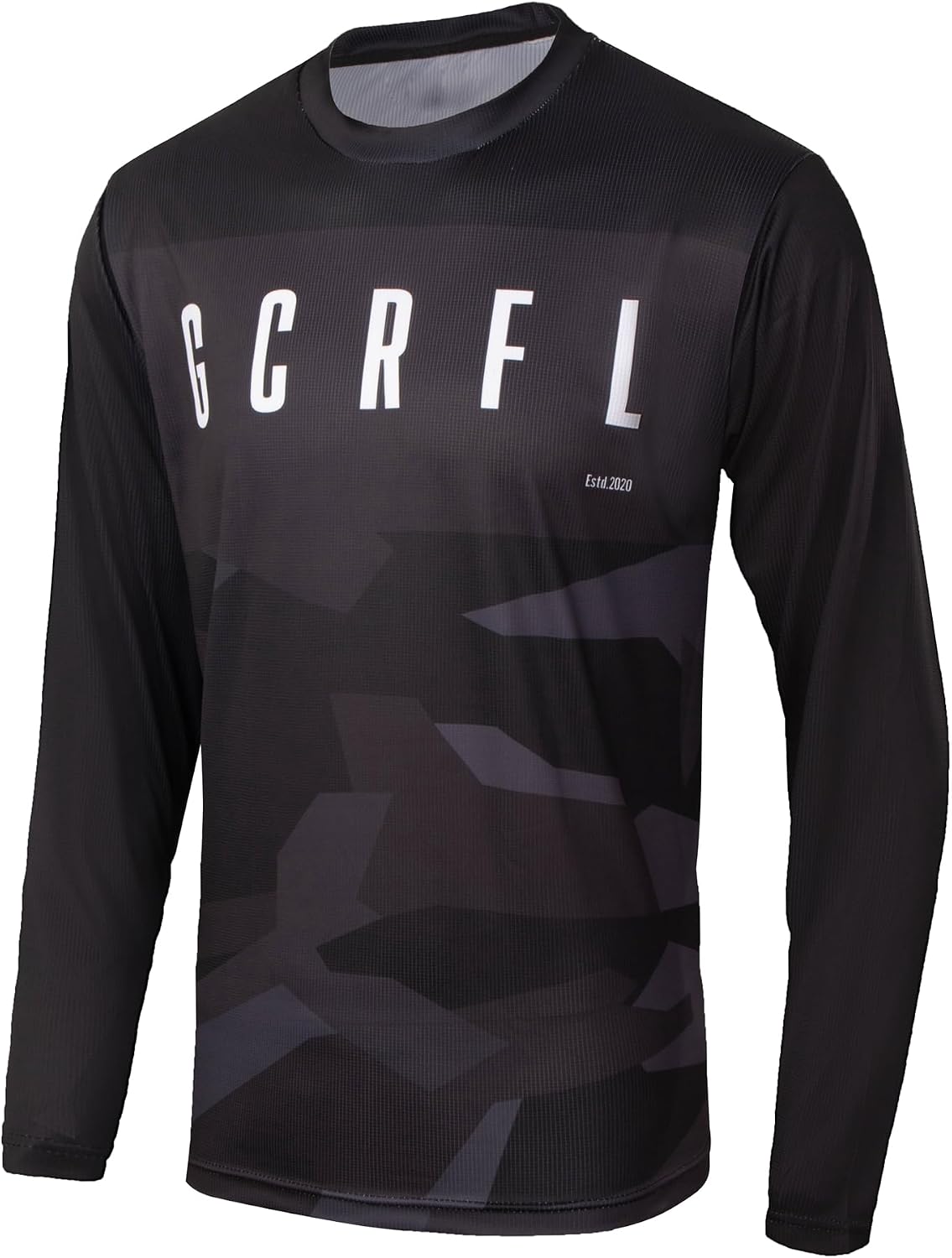 GCRFL Mens Cycling Jersey Shirt Short/Long Sleeves Downhill, Off-Road, MTB Jersey Racing Riding Mountain Bike Motocross