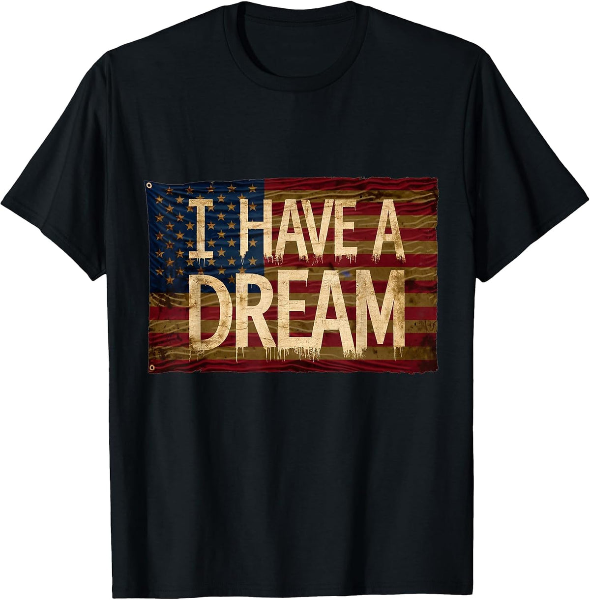 I Have A Dream Martin Luther King Jr Day T-Shirt - Black